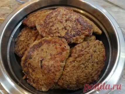 Котлеты из печени сала