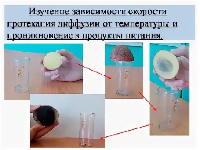 4 как зависит диффузия от температуры