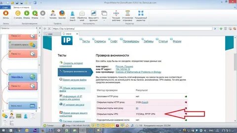 Определить провайдера