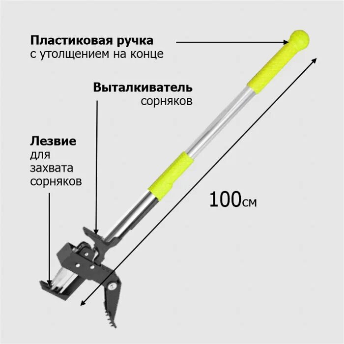 Купить удалитель сорняков. Удалитель сорняков с педалью 1000 мм `Урожайная сотка эксперт` SIC-007. Удалитель сорняков Урожайная сотка. Удалитель сорняков с педалью Урожайная сотка эксперт 100см. Caiman Nuko удалитель сорняков.