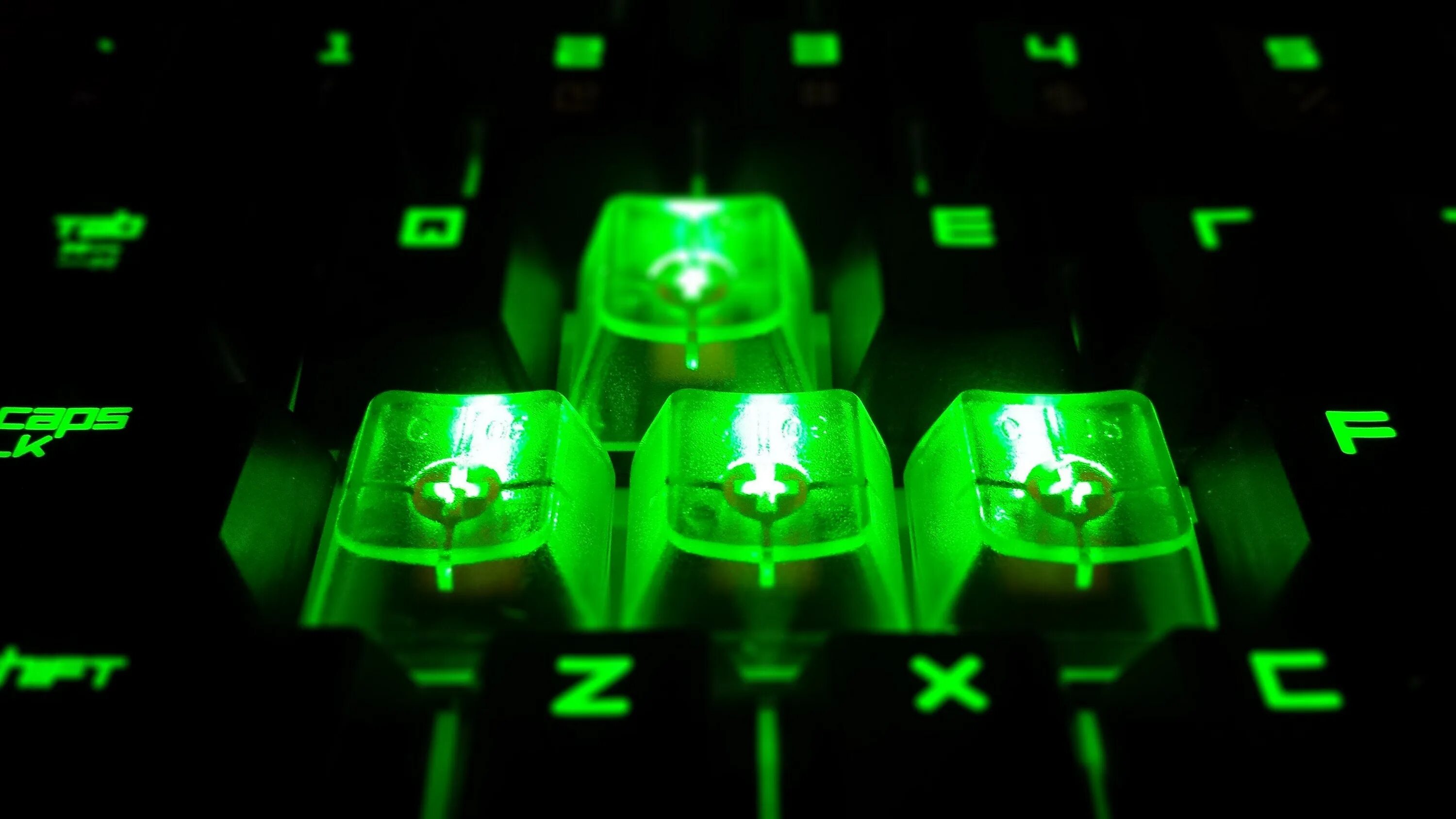 Зеленая клавиатура Razer. Razer 4к. Геймерские обои. Зеленый неон. Pc pe