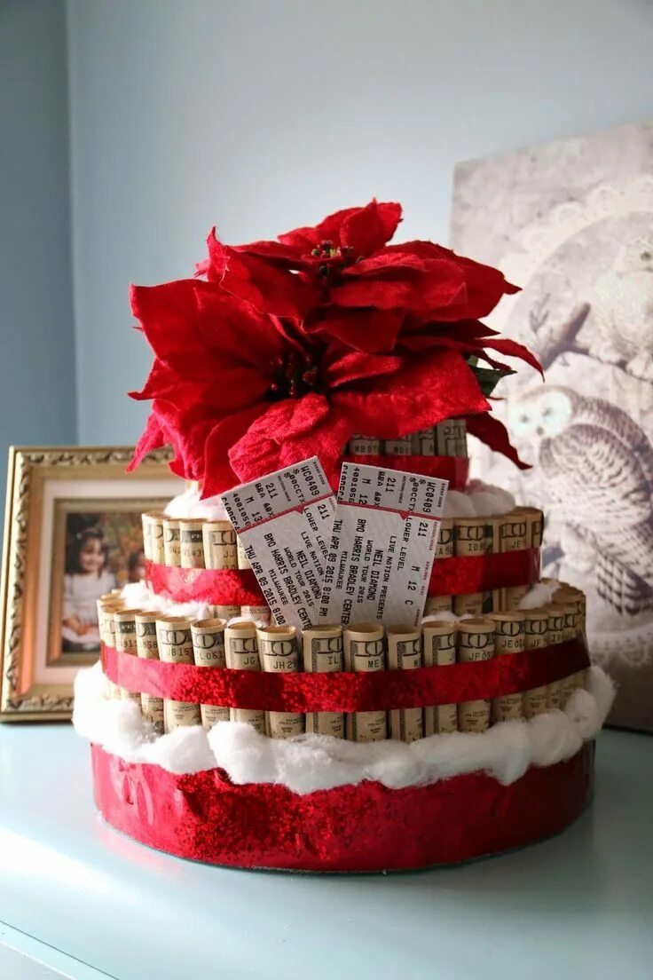 Идеи подарков на день рождения. Подарить торт на день рождения. Торт из денег на свадьбу. Подарок на день рождения. Торт подиум дебби уингхем.