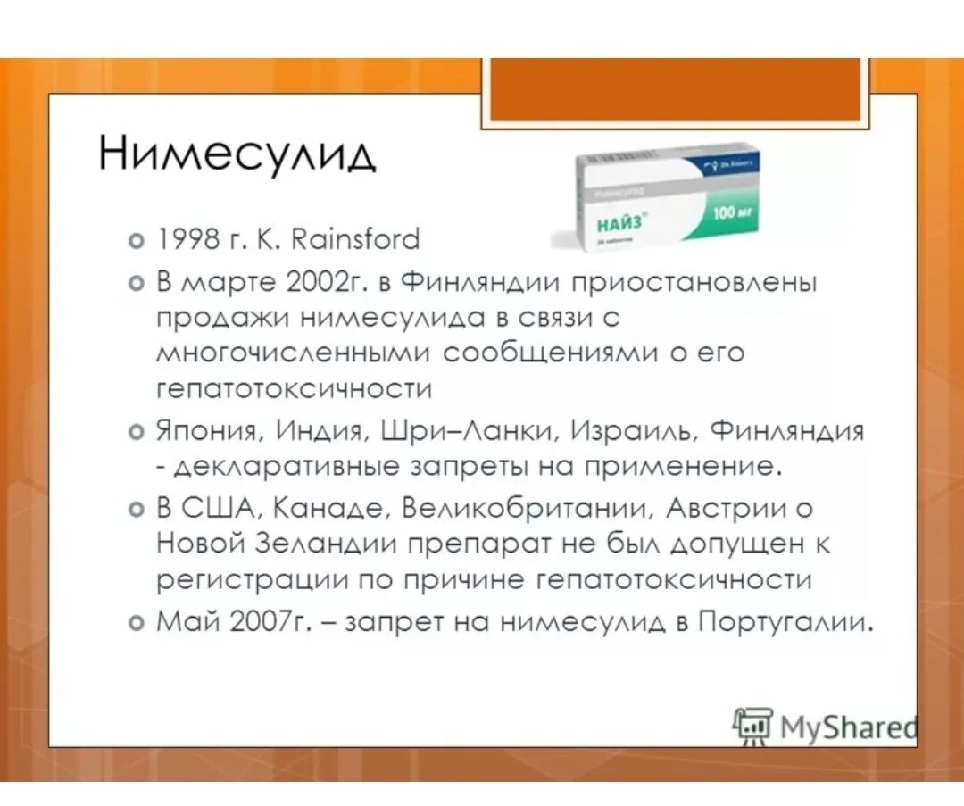 От чего пьют нимесулид. Нимесулид запрещен в США. Нимесулид Индия. Нимесулид таблетки. Нимесулид Франция.