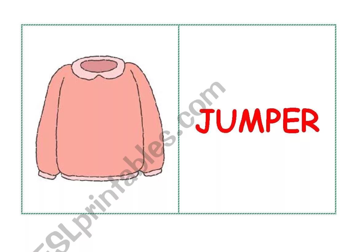 Jumper перевод с английского