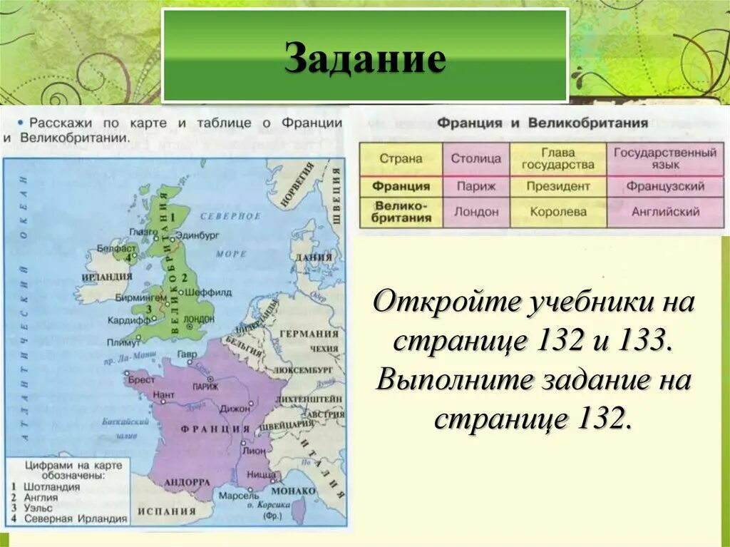 Различия великобритании и франции. Англия и Франция на карте. Окружающий мир по Франции и Великобритании. Карта Франции и Великобритании. Англиий и Франция на карте.