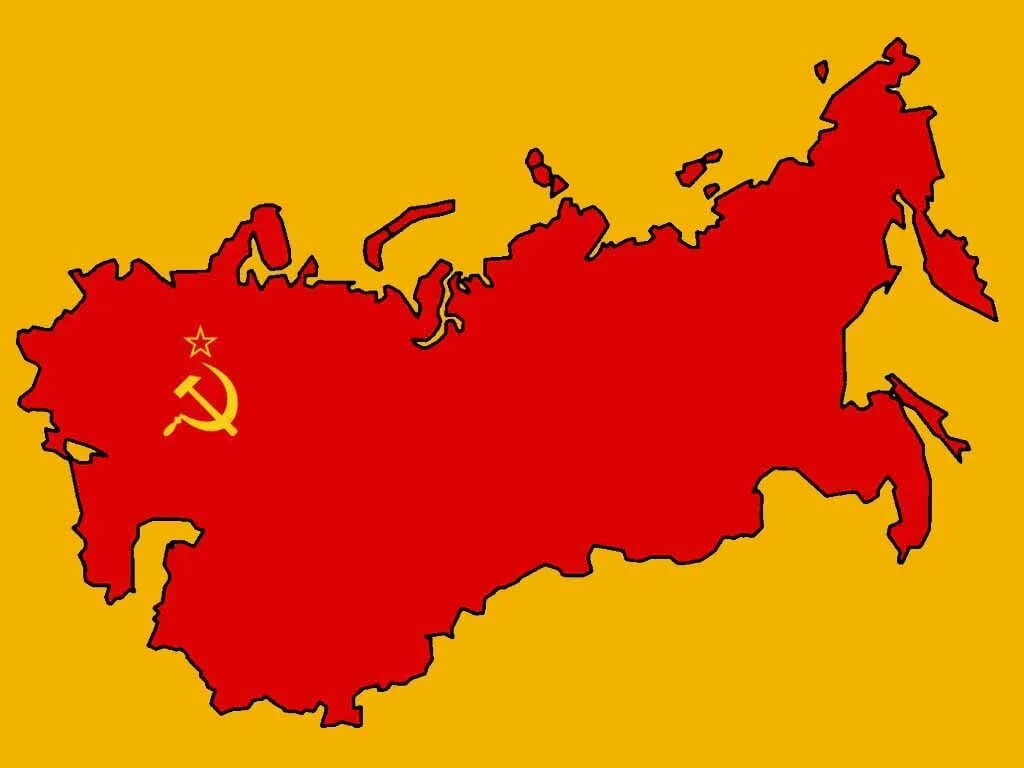 Карта СССР. Территория СССР. Карта СССР без фона. Очертание СССР.
