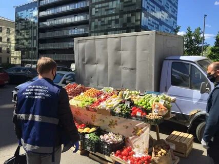 Незаконная торговля овощами