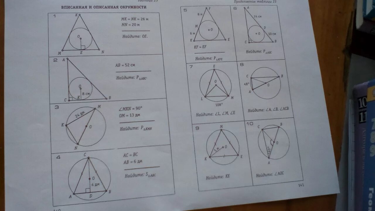 Тест по теме окружность 8 класс. Задания на вписанные и описанные окружности. Задачи на вписанный и описанный треугольник. Задачи на вписанную и описанную окружность с решением. Вписанная окружность задачи.