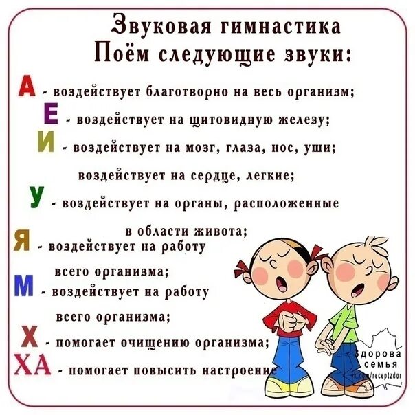 Звуковая гимнастика. Система звуковых упражнений. Система звуковых упражнений. Цель звуковой гимнастики. Цель звуковой гимнастики.