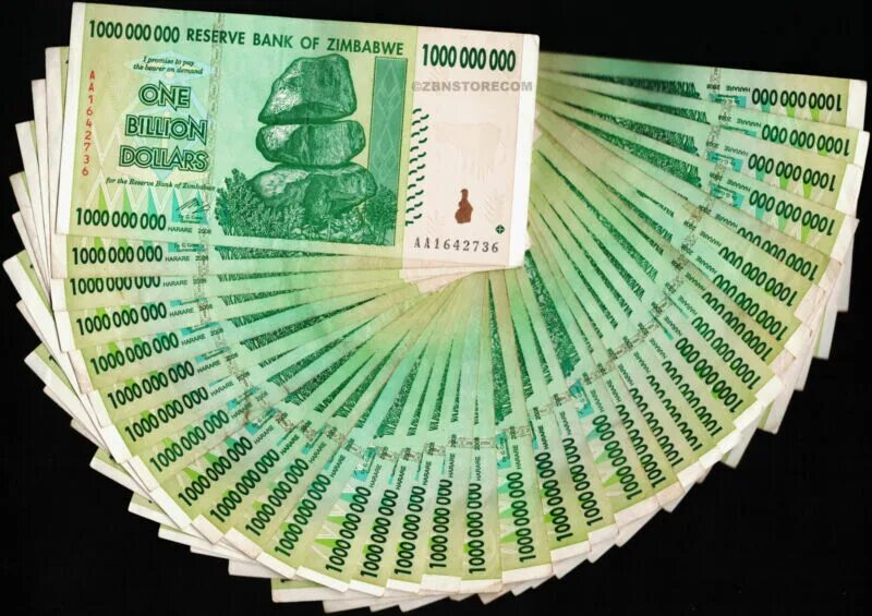 Деньги 1000000000. 1 Триллион зимбабвийских долларов. Купюра Биллион зимбабвийских долларов. Banknotes of Zimbabwe банкноты. 1 млрд зимбабвийских долларов