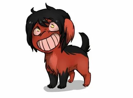 Smile ipd собака с окровавленной улыбкой