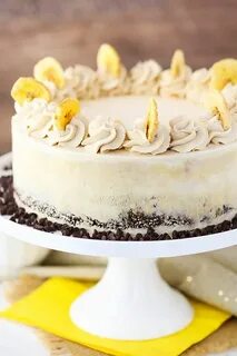 Banana cream cake
