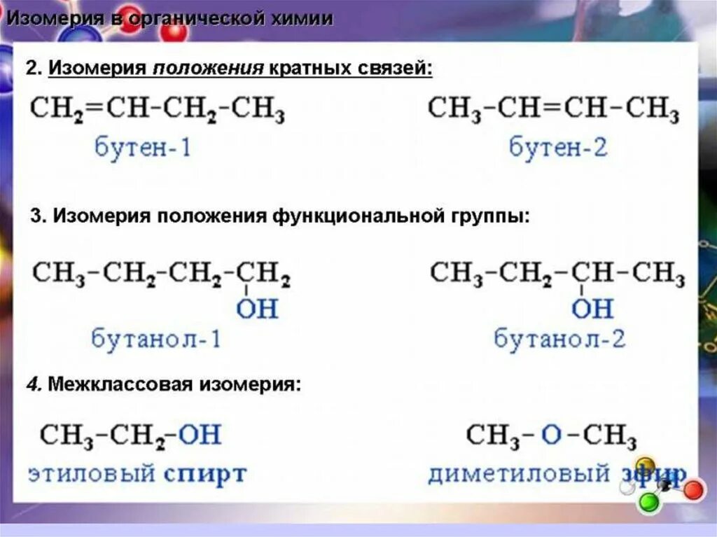 Привести примеры видов изомеров: найдено 87 изображений