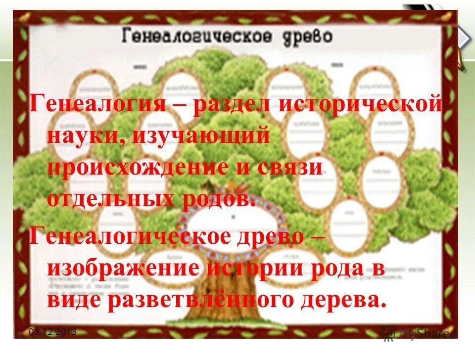 Генетическое дерево. Родословное дерево. Генеалогическое Древо семьи. Составить свою родословную.