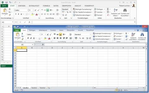 Электронная таблица excel 2010