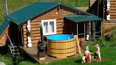 Аренда домика с купелью