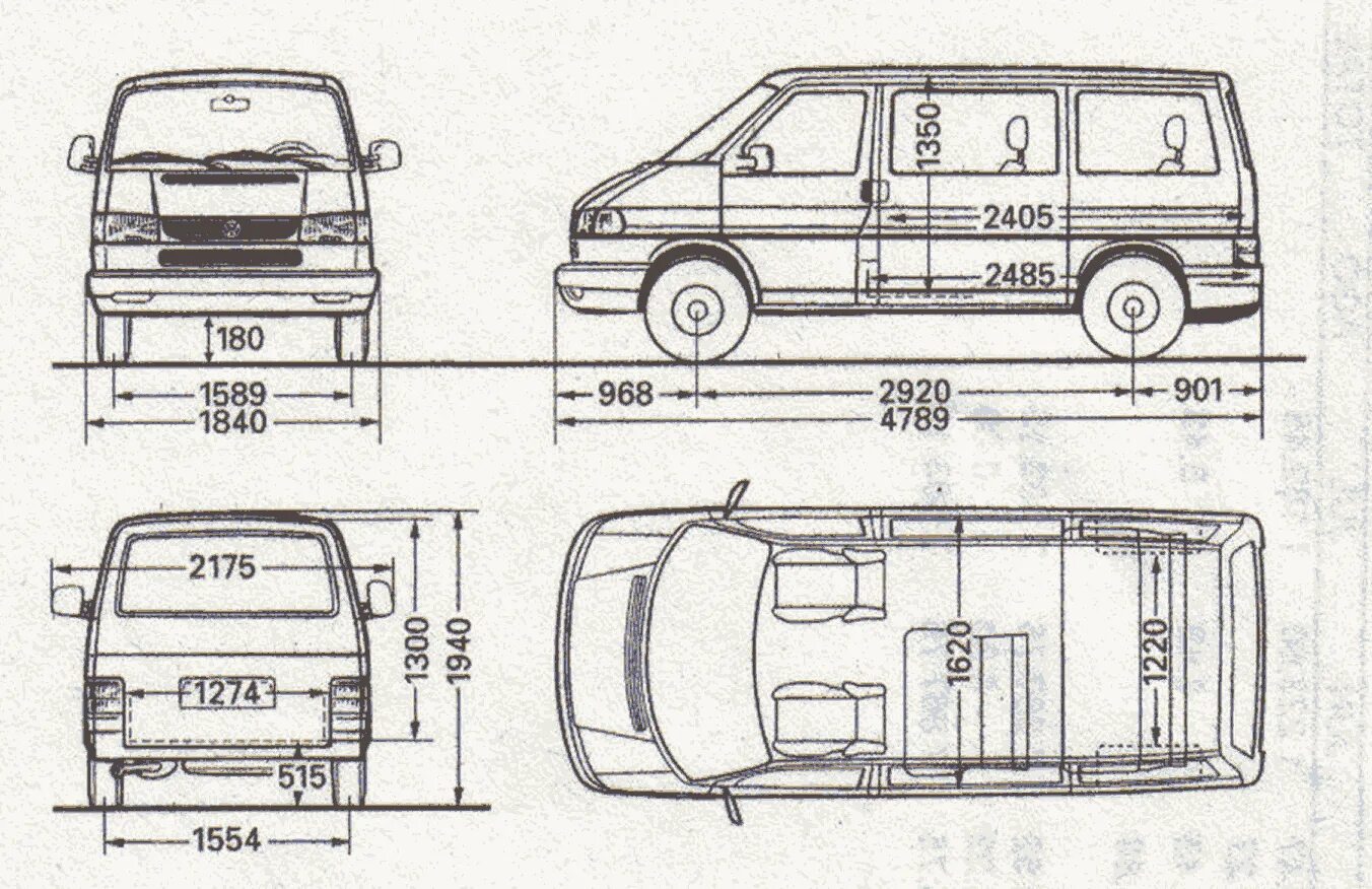 Т4 6. Габариты Фольксваген Транспортер т4. Volkswagen Transporter t5 чертеж. Volkswagen Transporter t4 чертеж. Габариты Каравелла т4.