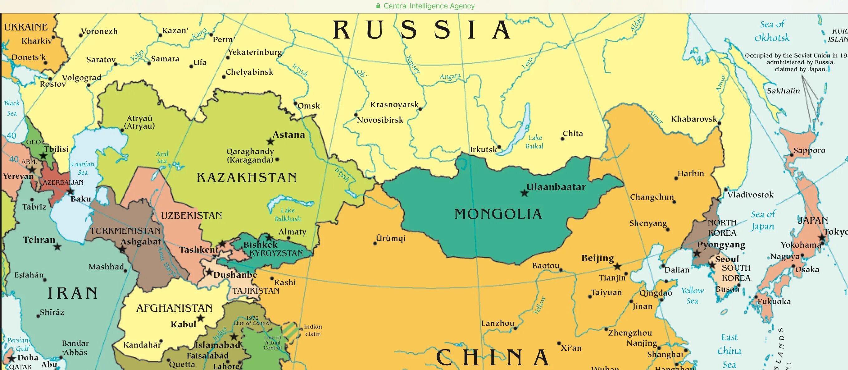 Карта бывшей монголии. Карта России Монголии и Китая. Карта России с границами Китая и Монголии. Россия Монголия Китай Казахстан карта. Карта центральной Азии и Монголии.