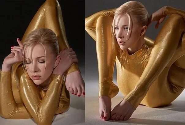 Flexible woman. Flexible woman