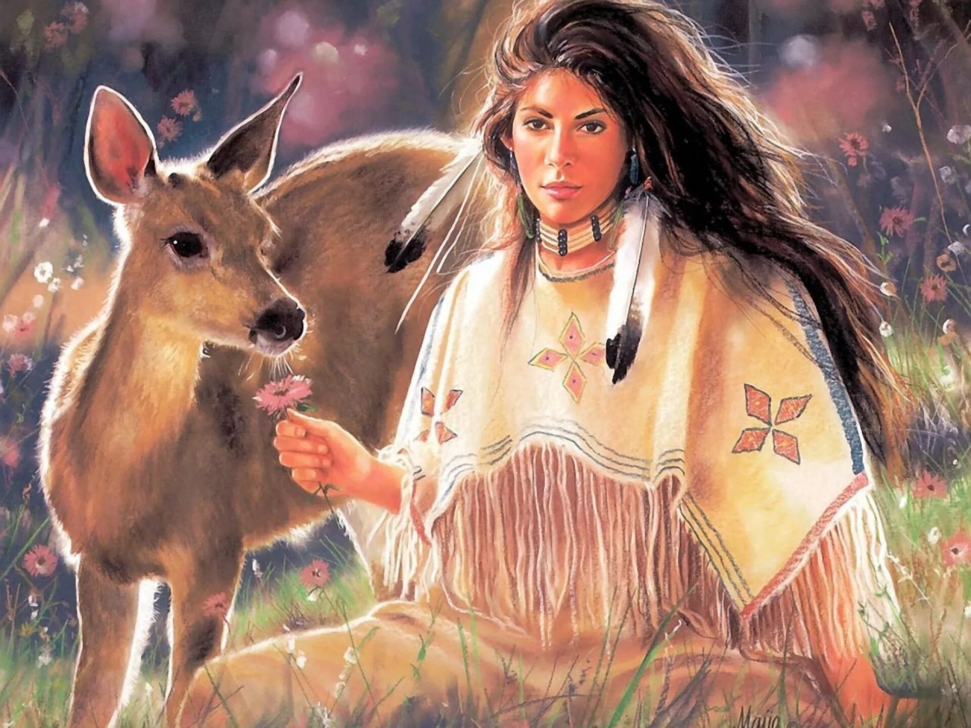 Native american lived
