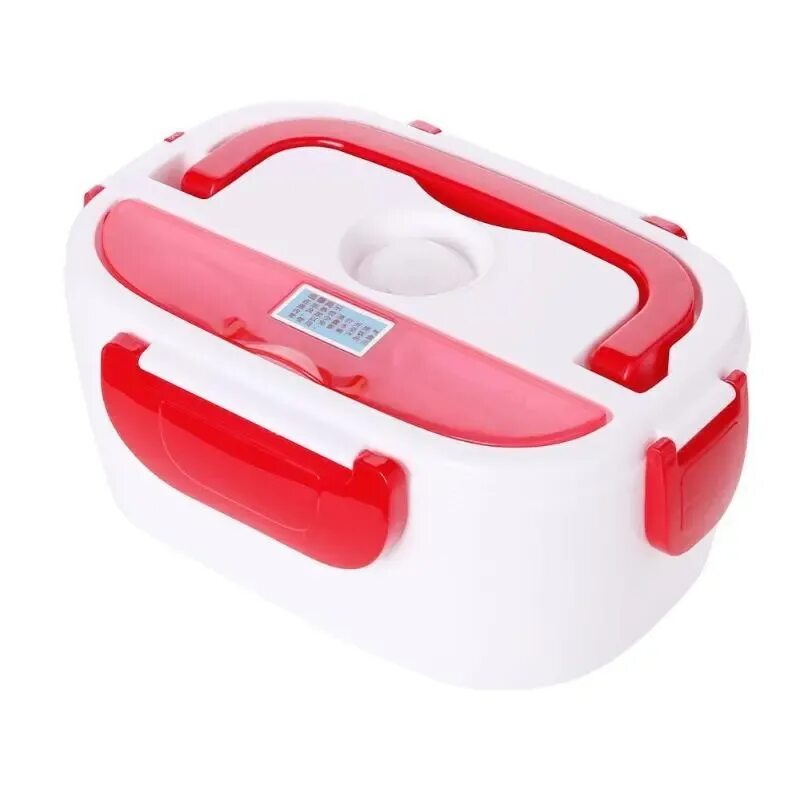 Ланчбокс с подогревом 220в. Ланс бокс красный sistema. Electronic lunch Box YS-001. Ланчбокс с подогревом красный.