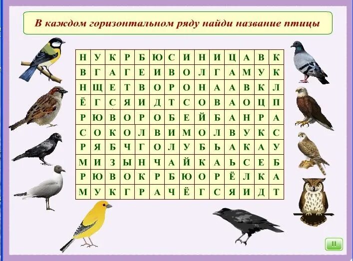 Филворд птицы. Филворд зимующие птицы для детей. Кроссворд про птиц. Кроссворд птицы для дошкольников. Слова на тему птицы