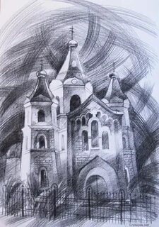 Зарисовка храма