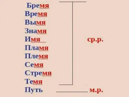 Время семя