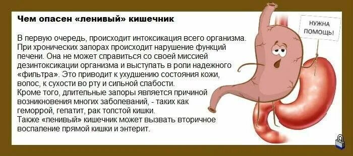 Как работает запор