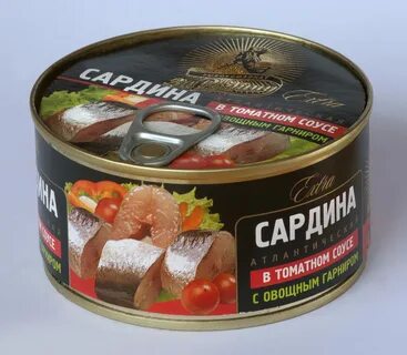 Рыбная консерва с овощами