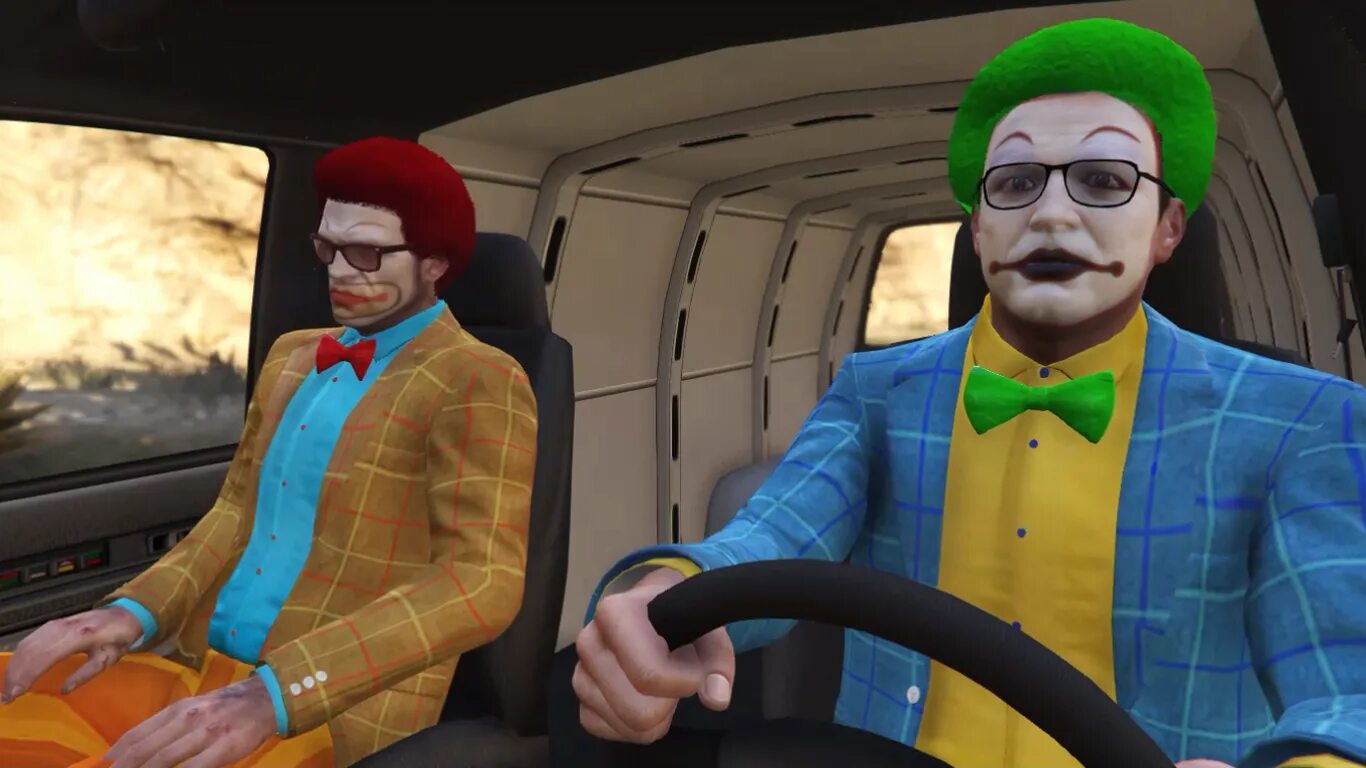 Автобус клоунов. GTA 5 Clown. Клоун ГТА. GTA V клоуны.