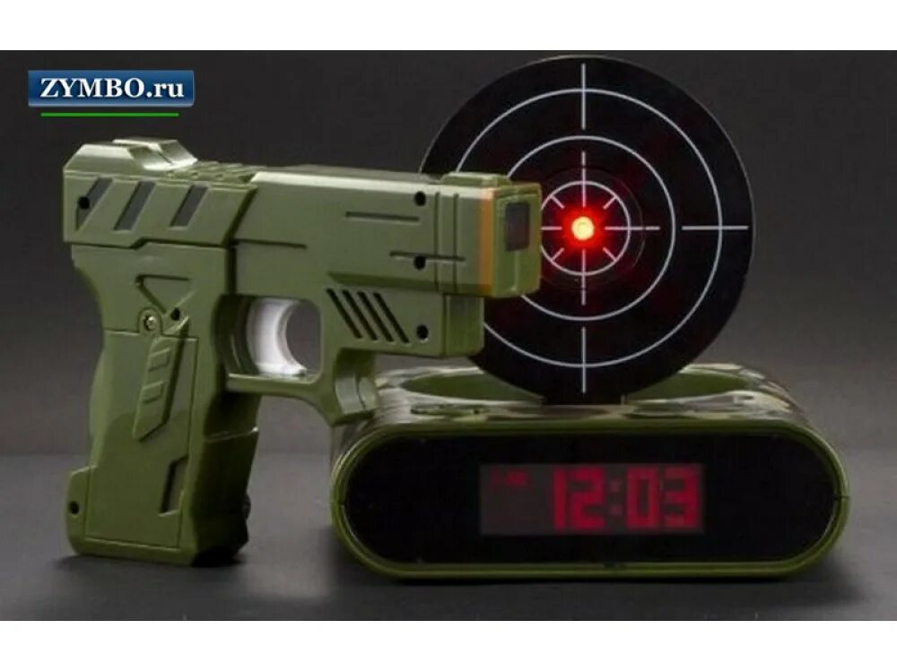 Будильник с пистолетом. Будильник с пистолетом и мишенью gun alarm clock. будильник с лазерным пистолетом. черный лазерный пистолет. будильник в который надо стрелять.