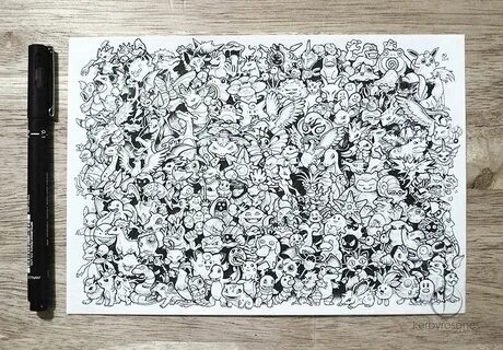 Kerby Rosanes : Illustrator : Portfolio - Doodle Invasion