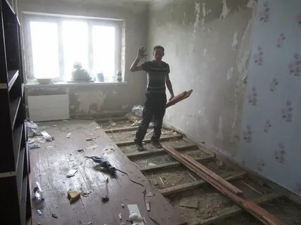 Ремонт полов стен потолков