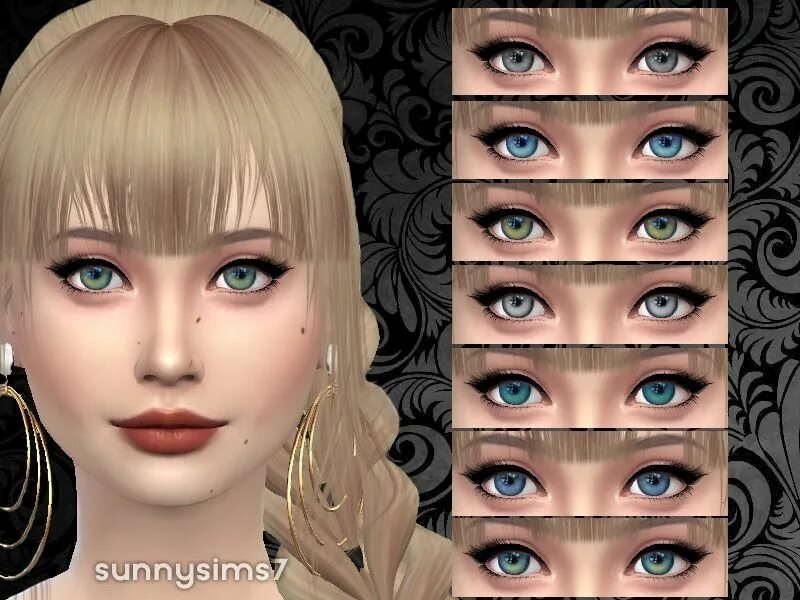 Игра новые глаза. Симс 4 глаза. Sims4 Eye Color. Eyes SIMS 4 TSR. PS Eyes SIMS 4.
