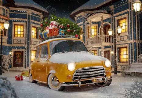 Машинки на новый год