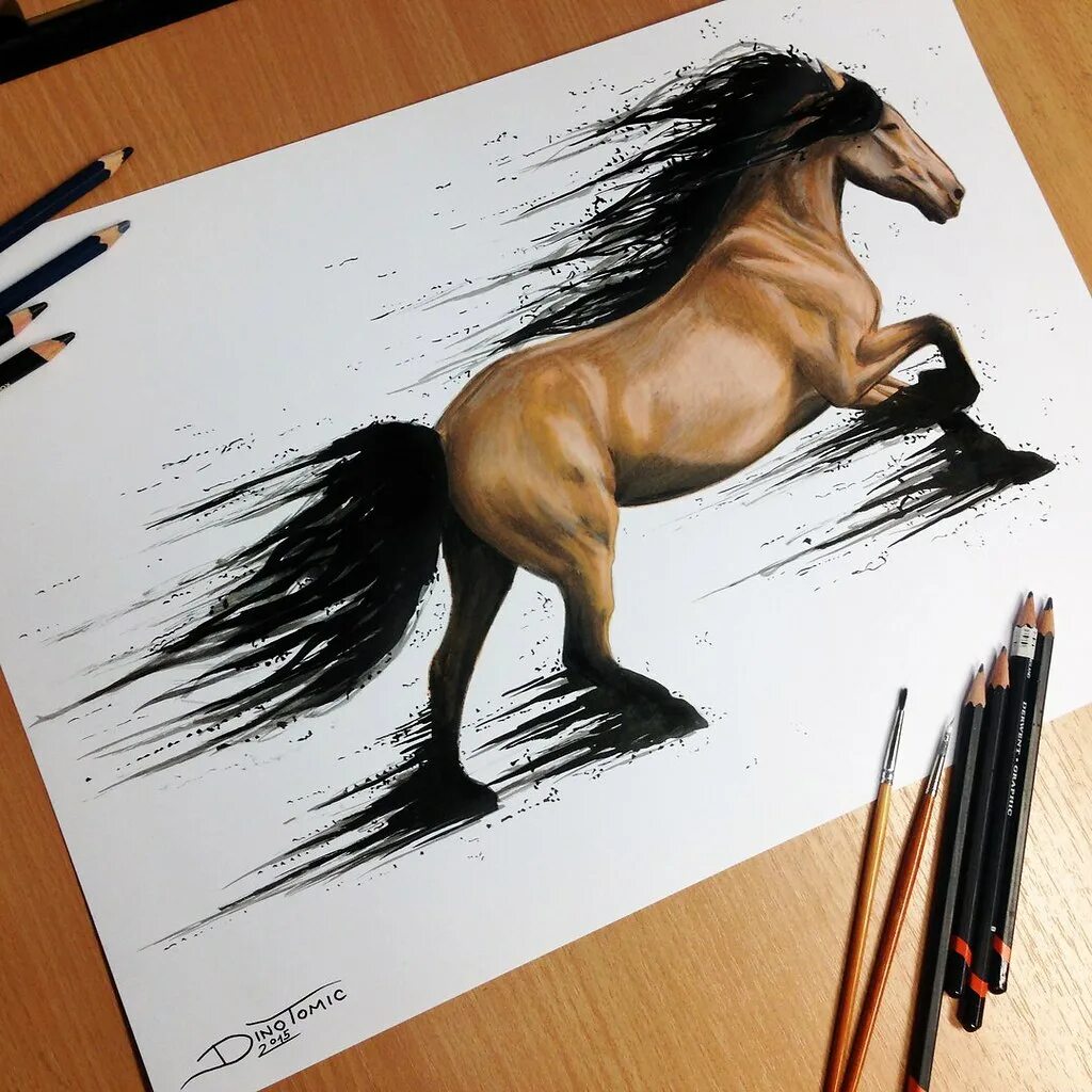 Где рисуют животных