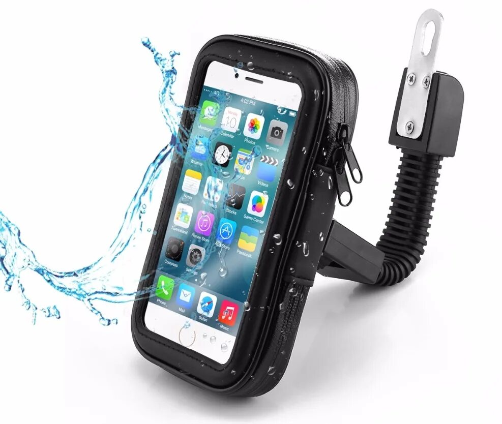 Держатель iphone 13 Pro на мото. Вело -мото держатель 360 Waterproof. Вело-мото держатель Водонепроницаемый 100x165 mm. Держатель телефона на мотоцикл чехол для телефона Note 10s с креплением. Чехол для телефона с подставкой