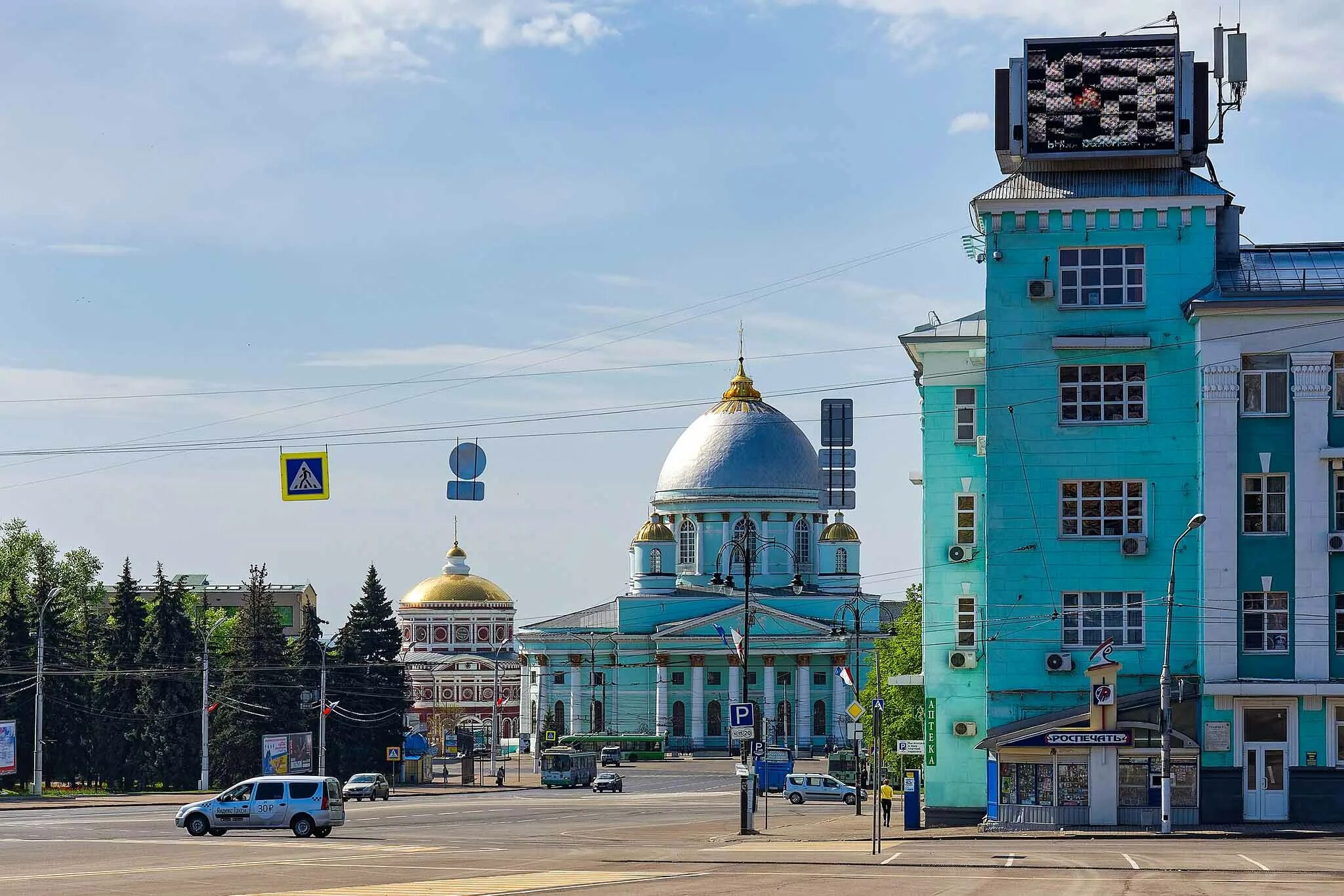 Фото: Знаменский Кафедральный Собор в городе Курске. Фотограф Руслан Васьков. Го