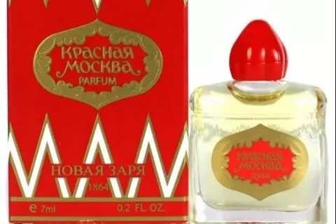 Духи красная москва ноты