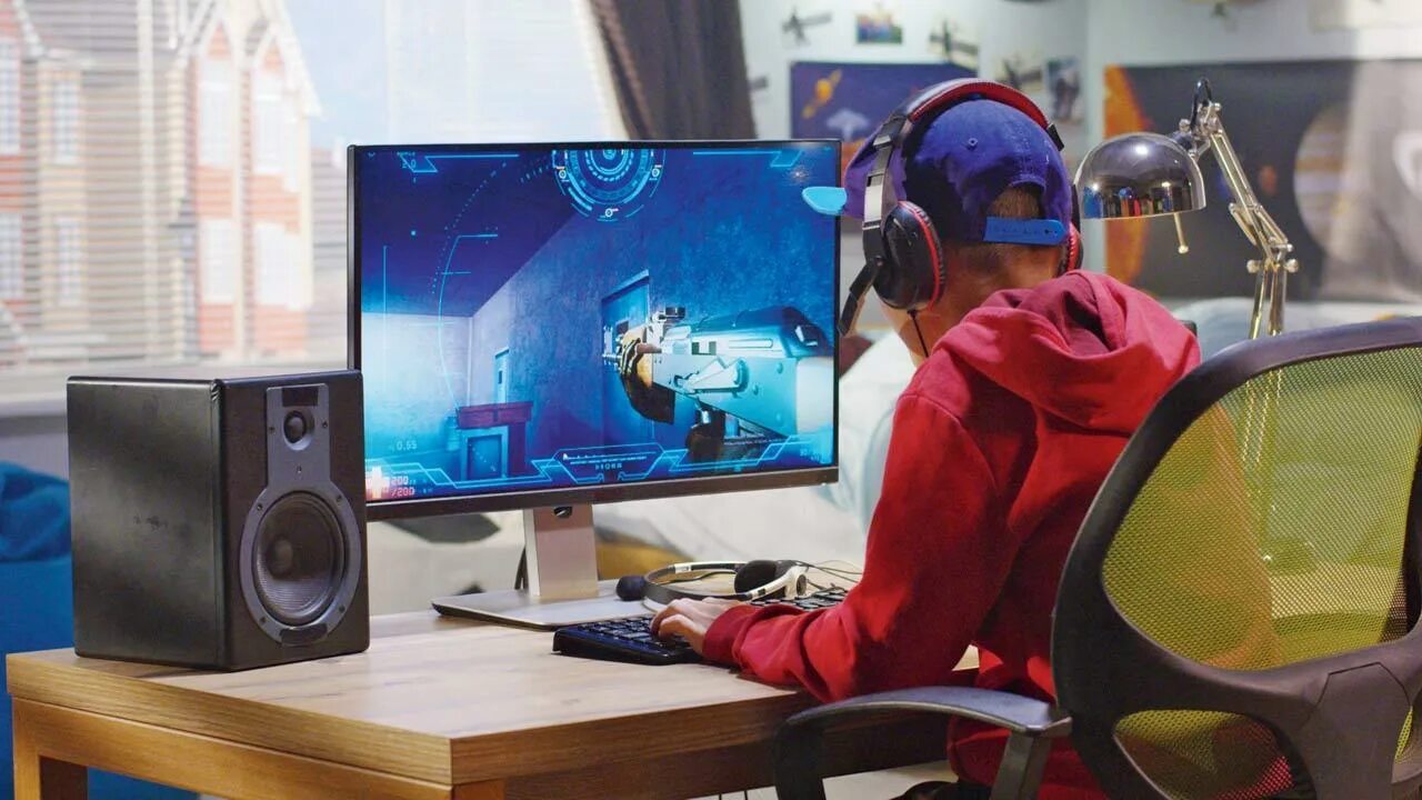 I played computer games