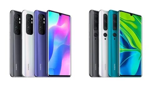Mi 10 vs mi note 10
