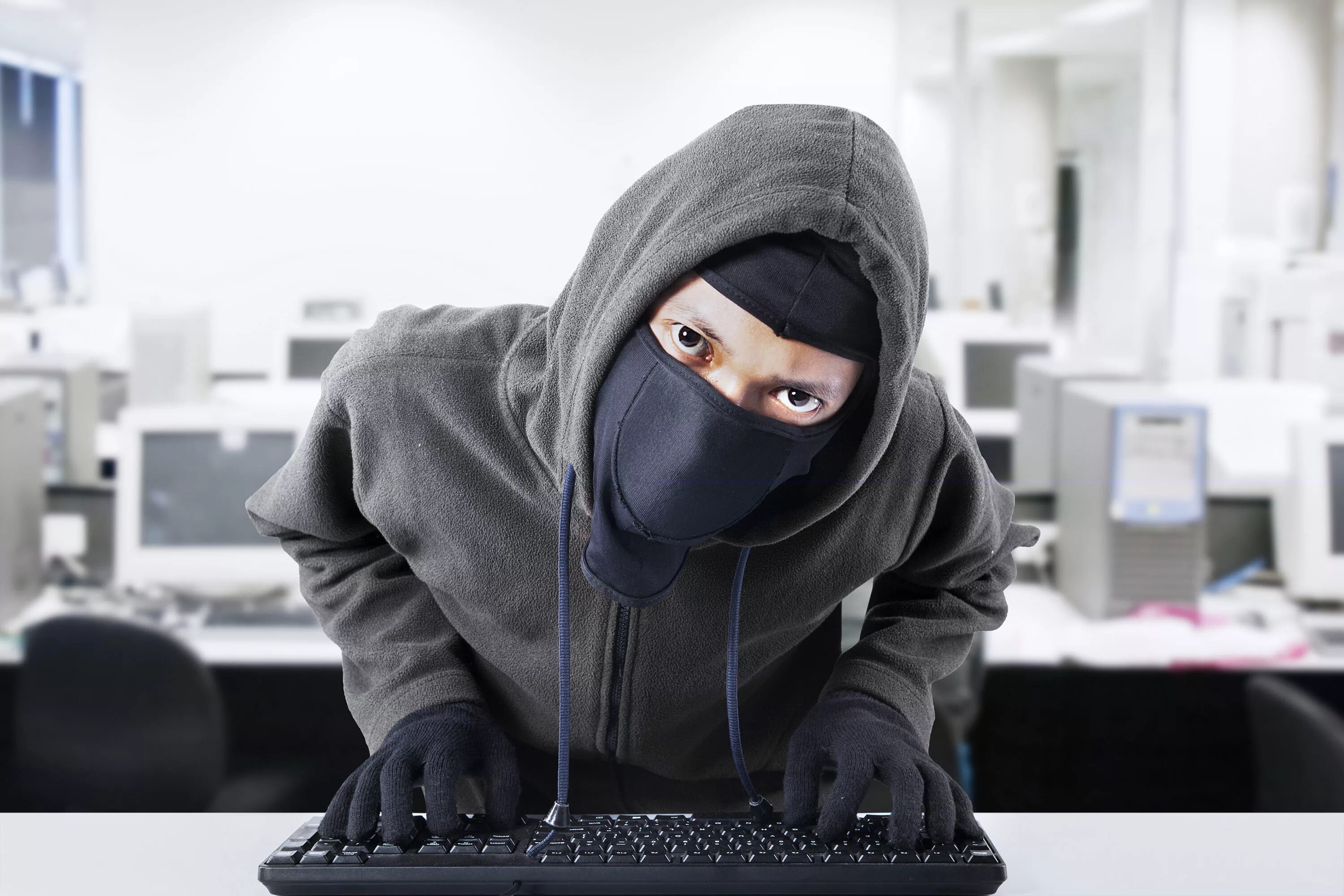 Hackers use the camera