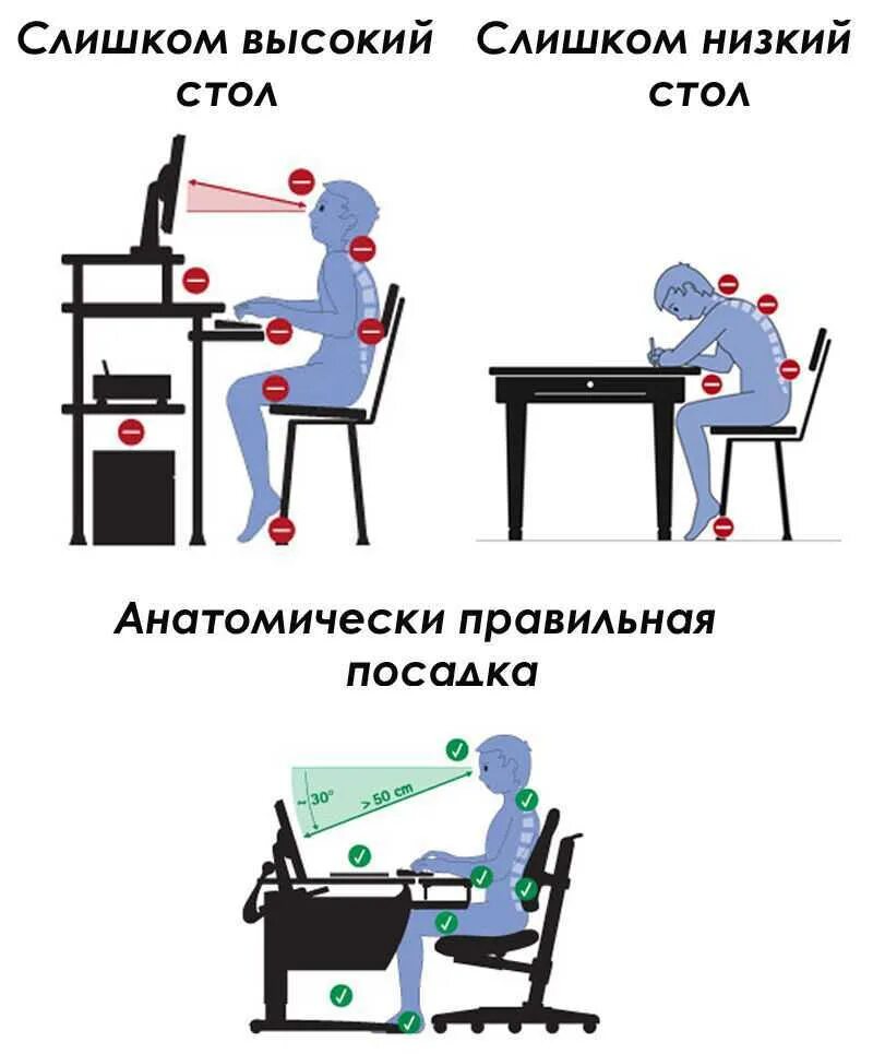 Правильная посадка за компьютером. Правильная посадка за компю. Неправильная посадка за компьютером. Правильное сидение за компьютером.