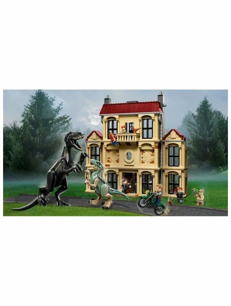 Лего поместье локвуд. Конструктор lego jurassic world 75930 нападение индораптора в поместье локвуд. Индораптор в поместье локвуд минифигурки. Конструктор bela 10928. Нападение индораптора в поместье.