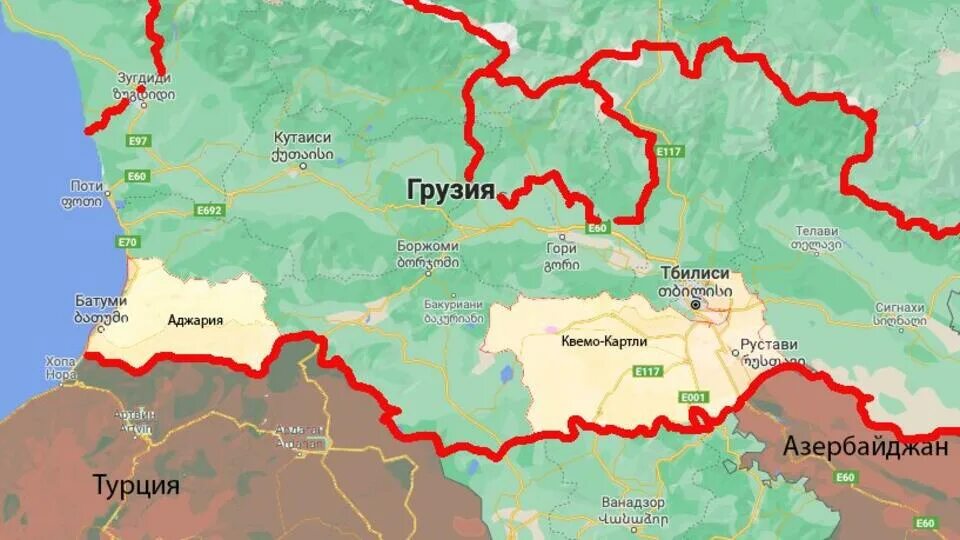 Карта Турция Грузия Азербайджан. Границы Грузии 2023. Граница Грузии и Турции на карте. Карта Грузии и Турции.