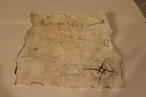 Как сделать карту клада