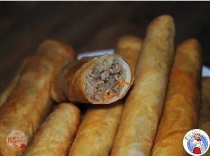 Трубочки с мясом