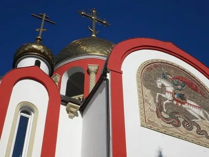 Храме имени святого георгия победоносца