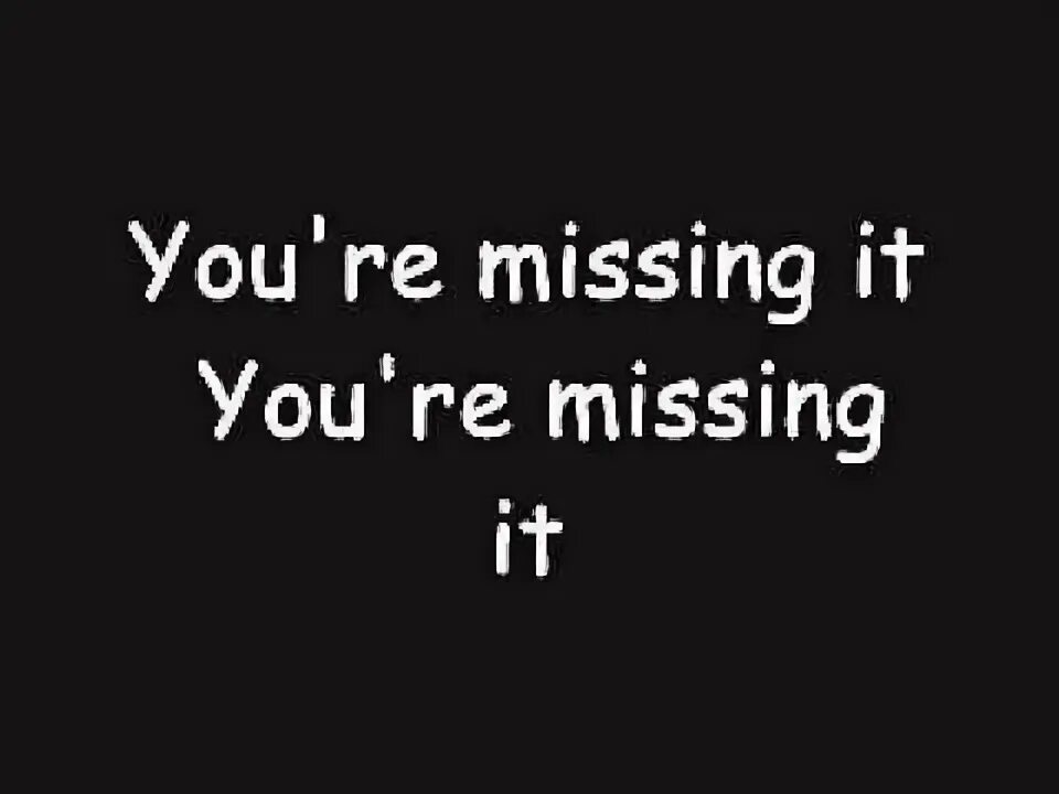Is it missing. Is it missing